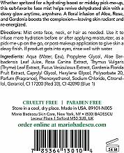 Spray do twarzy z aloesem, ziołami i wodą różaną - Mario Badescu Facial Spray Aloe Herbs and Rosewater — Zdjęcie N3