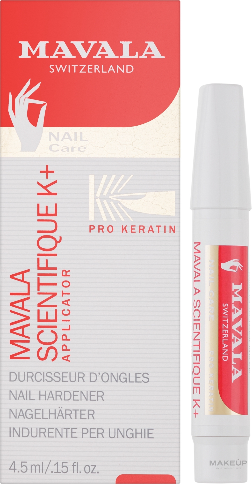 Odżywka wzmacniająca do paznokci - Mavala Scientifique K+ Applicator — Zdjęcie 4.5 ml