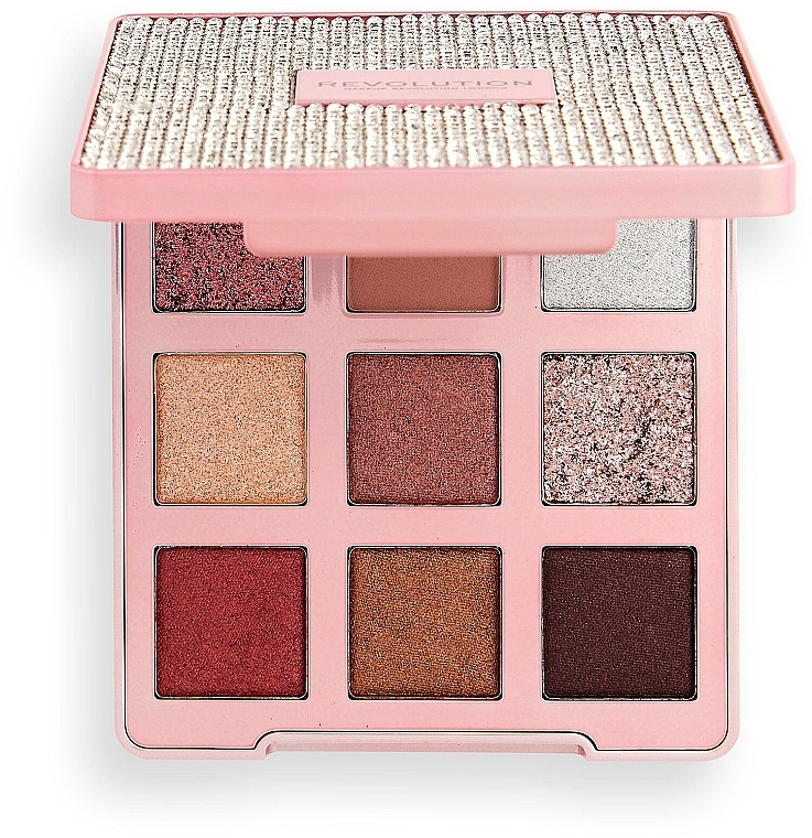 Paleta cieni do powiek - Makeup Revolution Precious Glamour Glitz Up Mini Eyeshadow Palette — Zdjęcie N1