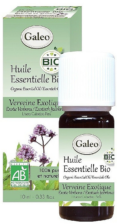 Olejek eteryczny Werbena - Galeo Organic Essential Oil Exotic Verbena — Zdjęcie N1