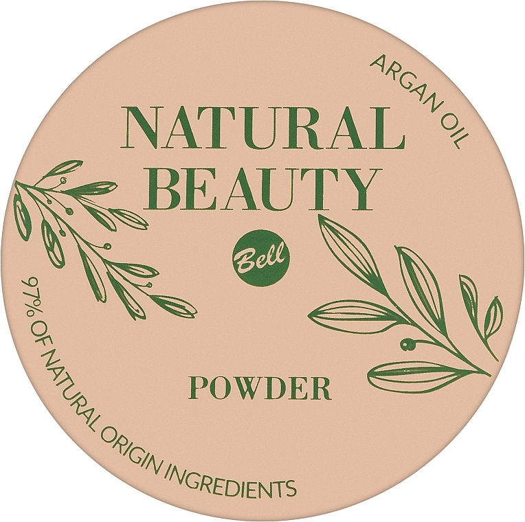 Puder w kompakcie do twarzy - Bell Natural Beauty Powder — Zdjęcie N2