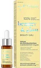 Serum na przebarwienia z kompleksem witaminy C + Cg 20% - Eveline Cosmetics Beauty & Glow Bright Girl Serum — Zdjęcie N1