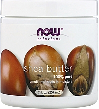 Masło shea - Now Foods Solutions Shea Butter — Zdjęcie N1