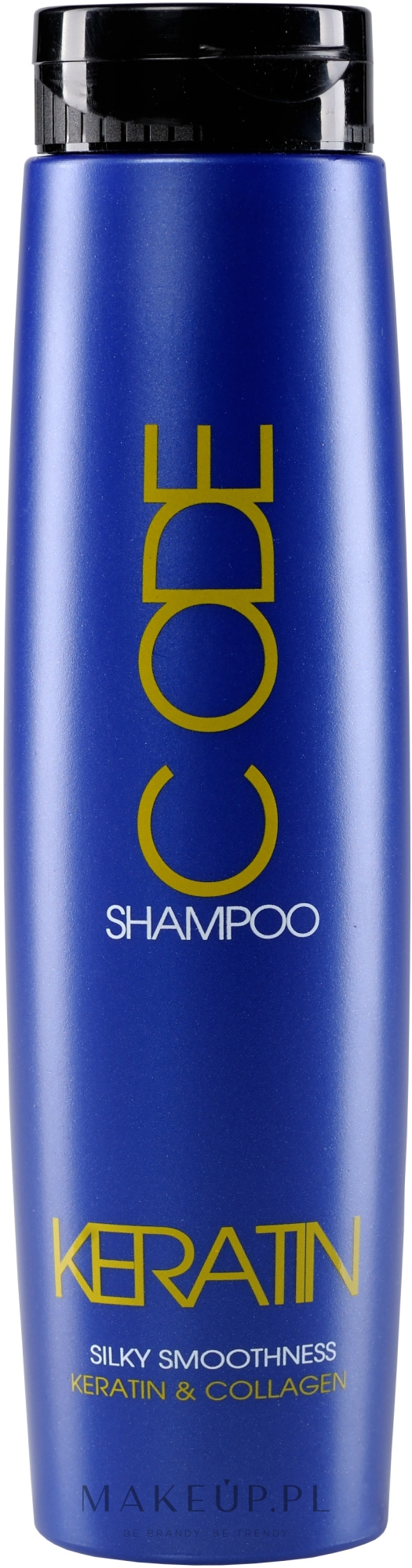 Wygładzający szampon do włosów z keratyną i kolagenem - Stapiz Keratin Silky Smoothness Shampoo — Zdjęcie 250 ml
