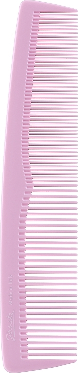 Grzebień do włosów 94803, różowy - Janeke Toilette Comb Pink — Zdjęcie N1