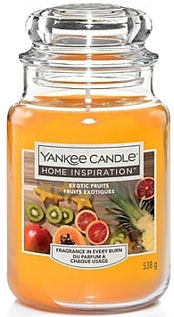 Świeca zapachowa w słoiku - Yankee Candle Home Inspiration Exotic Fruits — Zdjęcie N1