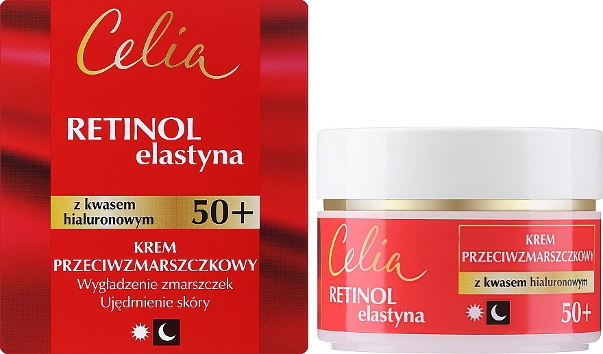 Krem przeciwzmarszczkowy - Celia Retinol 50+ — Zdjęcie N1