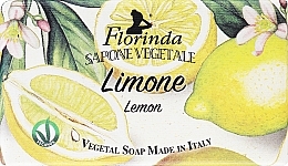 Naturalne mydło Cytryna - Florinda Lemon Vegetal Soap — Zdjęcie N1