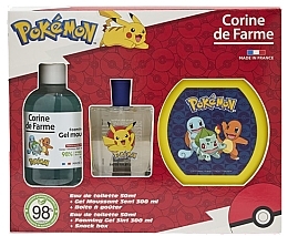 Kup Corine De Farme Pokemon - Zestaw (edt/50ml + sh/gel/300ml + acc/1pc)