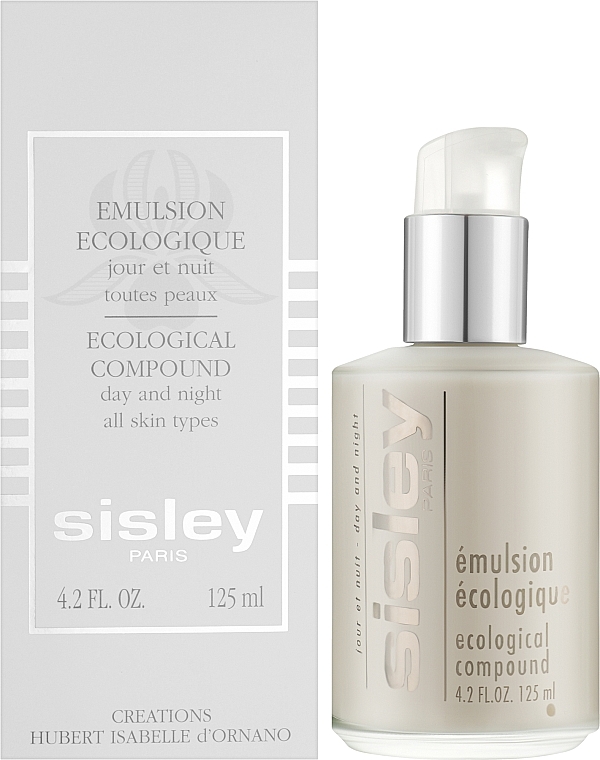 Preparat rewitalizujący i nawilżający do wszystkich rodzajów skóry - Sisley Emulsion Ecologique Ecological Compound — Zdjęcie N4