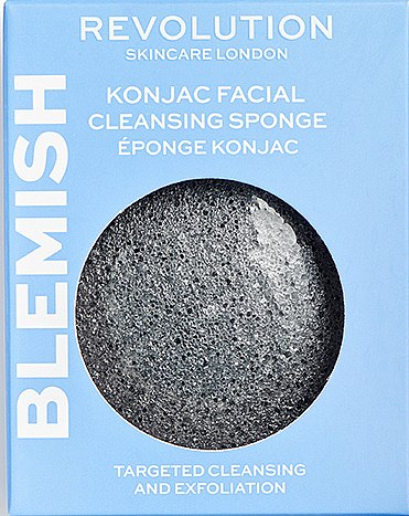 Gąbka do mycia twarzy - Revolution Skincare Konjac Facial Cleansing Sponge — Zdjęcie N1