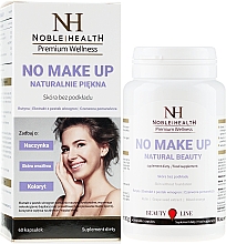 Kup PRZECENA! Suplement diety Naturalnie piękna - Noble Health No Make Up *