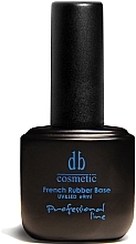 Podkład do paznokci - Dark Blue Cosmetics French Rubber Base — Zdjęcie N1