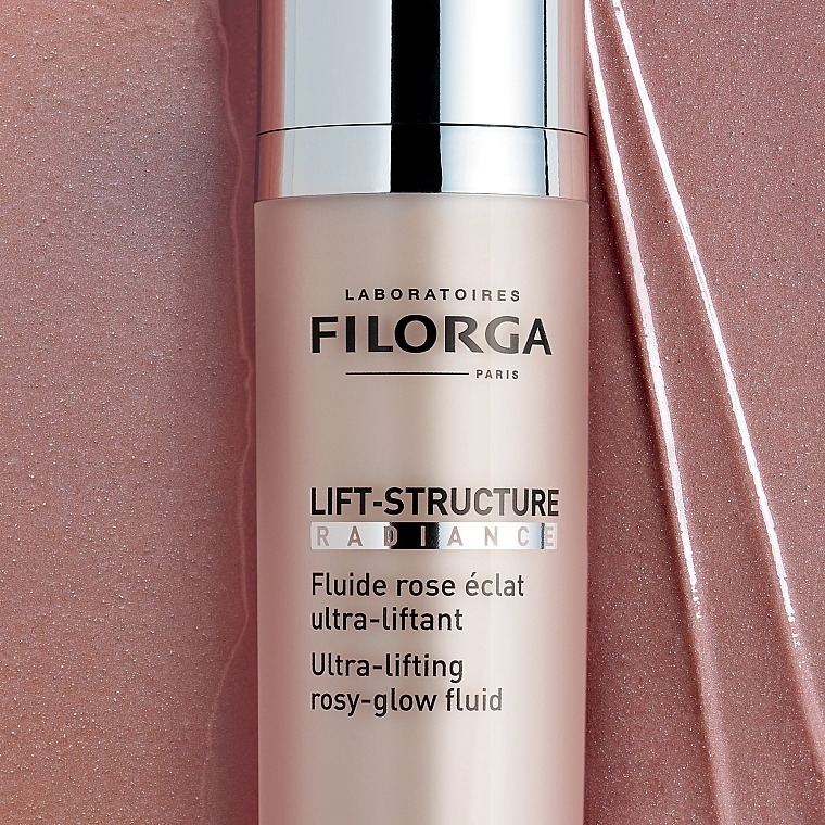 Ultraliftingujący fluid rozświetlający do twarzy - Filorga Lift-Structure Radiance Ultra-Lifting Rosy Glow Fluid — Zdjęcie N6