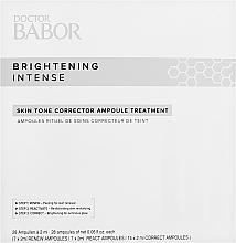Kup Ampułki korygujące koloryt skóry twarzy - Doctor Babor Brightening Intense Skin Tone Corrector Ampoule Treatment