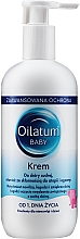 Nawilżający krem do suchej skóry dla niemowląt i dzieci - Oilatum Junior Cream Emollient For Dry Skin — Zdjęcie N1