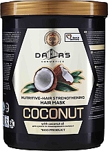 Kup Maska wzmacniająca do włosów z naturalnym olejem kokosowym - Dalas Cosmetics Coconut