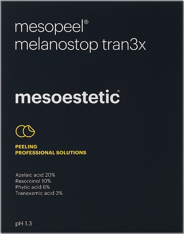 Peeling łączony Melanostop - Mesoestetic Mesopeel Melanostop Tran3x — Zdjęcie N1