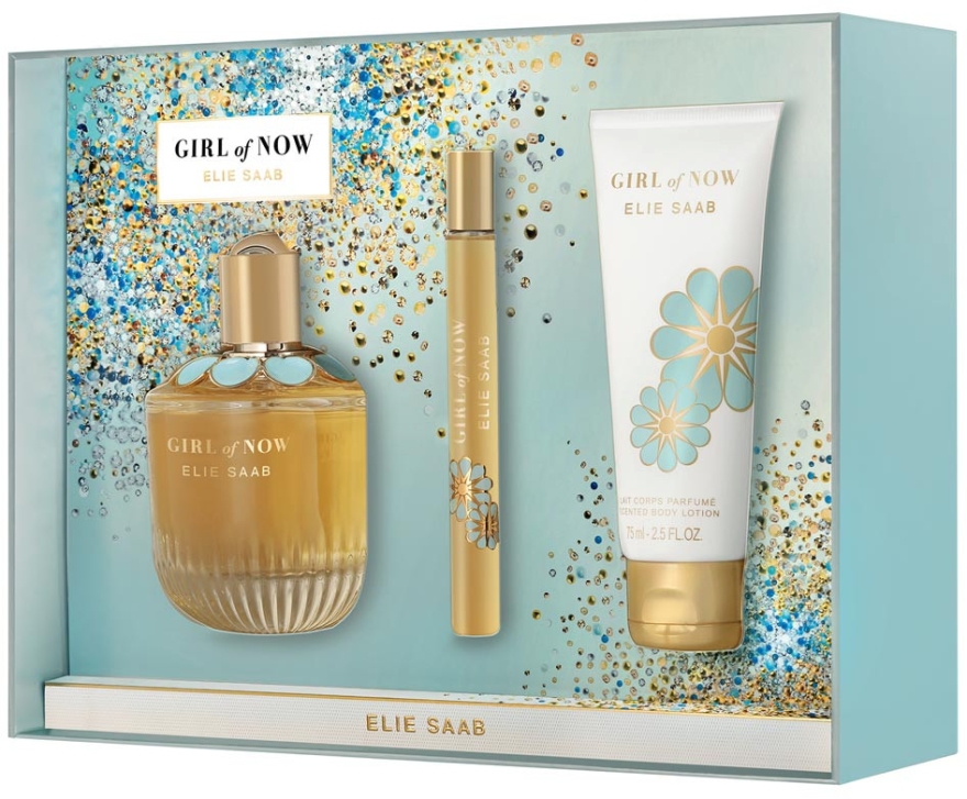 Elie Saab Girl of Now - Zestaw (edp 90 ml + edp 10 ml + b/lot 75 ml)