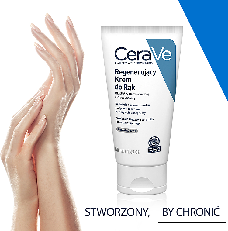 Nawilżający krem do rąk - CeraVe Reparative Hand Cream — Zdjęcie N7