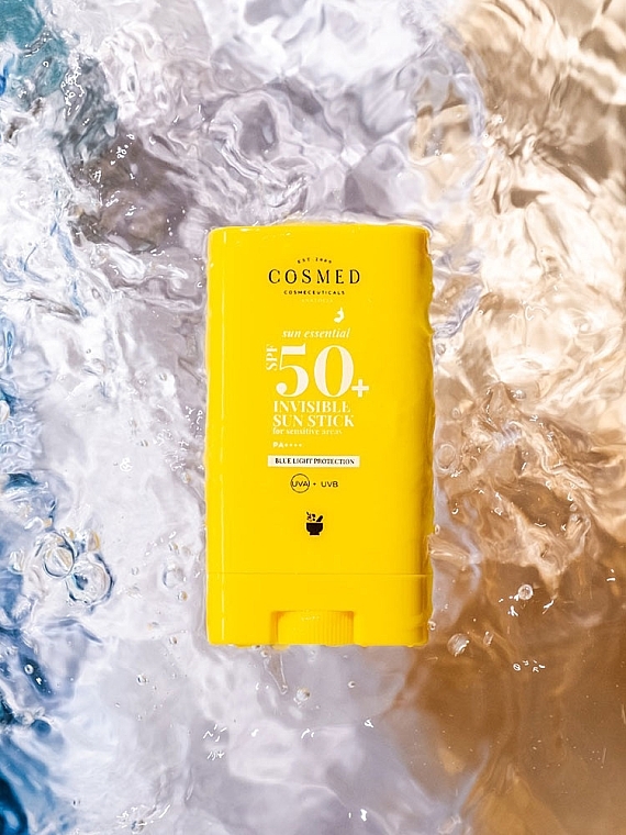 Filtr przeciwsłoneczny w sztyfcie - Cosmed Sun Essential SPF50 Invisible Sun Stick — Zdjęcie N2