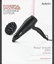 Suszarka do włosów - BaByliss Power Smooth 2200 D215DE — Zdjęcie N2