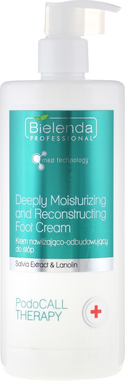 Krem nawilżająco-odbudowujący do stóp - Bielenda Professional PodoCall Therapy Deeply Moisturizing And Reconstructing Foot Cream — Zdjęcie N3