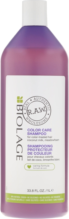 Szampon do włosów farbowanych - Biolage R.A.W. Color Care Shampoo — Zdjęcie N3