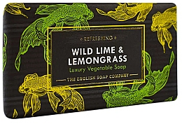 Mydło Dzika limonka i trawa cytrynowa - The English Soap Company Radiant Collection Wild Lime & Lemongrass Soap — Zdjęcie N1