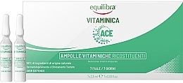 Rewitalizujące ampułki witaminowe do twarzy - Equilibra Vitaminica Restoring Vitamin Ampoules — Zdjęcie N1