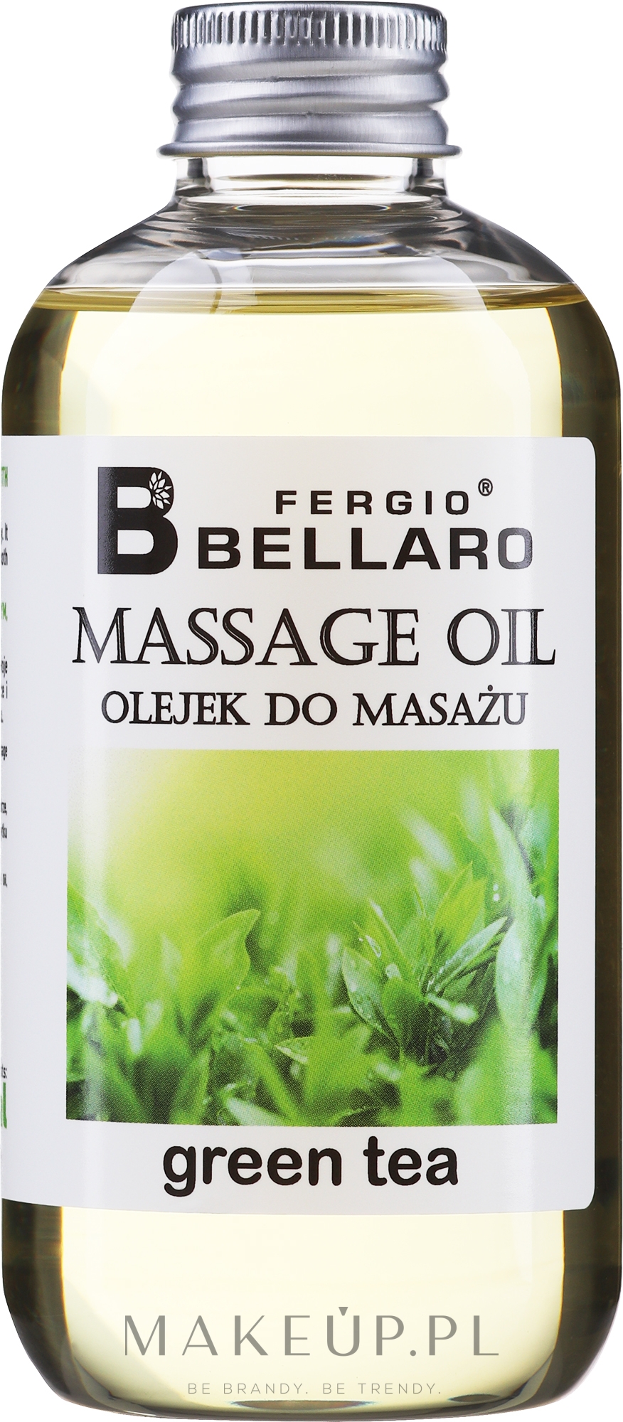 Olejek do masażu ciała Zielona herbata - Fergio Bellaro Massage Oil Green Tea — Zdjęcie 200 ml