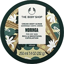 Kremowy peeling do ciała - The Body Shop Vegan Moringa Cream Body Scrub — Zdjęcie N3