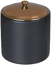 Świeca zapachowa Bergamotka i mahoń, 3 knoty - Paddywax Hygge Ceramic Candle Black Bergamot & Mahogony — Zdjęcie N1