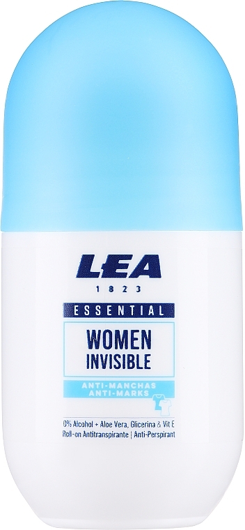 Dezodorant w kulce - Lea Women Essential Invisible Deodorant Roll-On — Zdjęcie N1