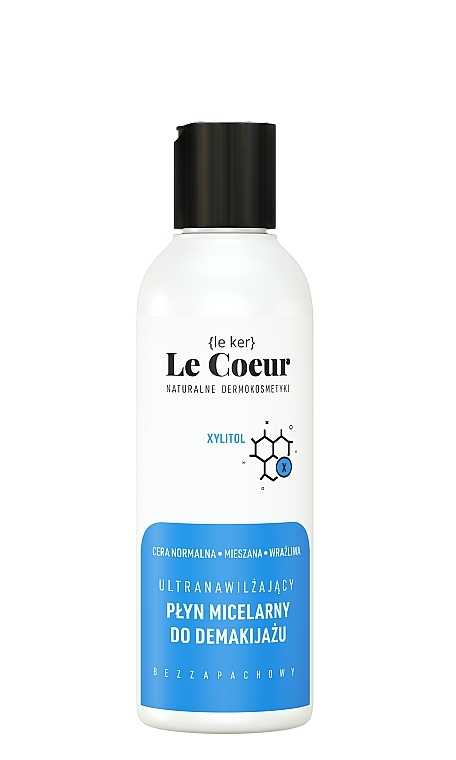 PREZENT! Ultra nawilżający płyn micelarny do demakijażu - Le Coeur Ultra Moisturizing Micellar Liquid — Zdjęcie N1