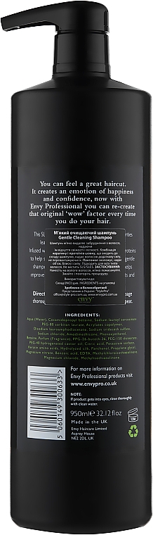 Łagodny szampon bez siarczanów i parabenów - Envy Professional Gentle Cleansing Shampoo — Zdjęcie N6