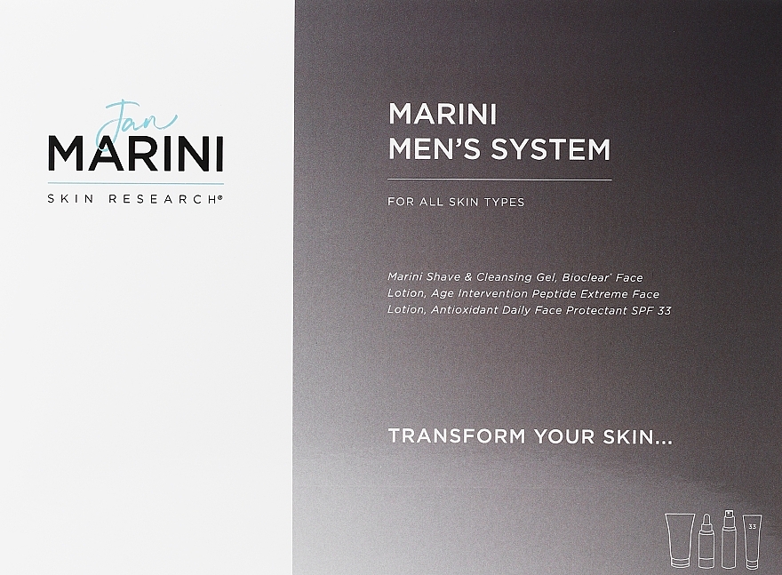 Zestaw, 4 produkty - Jan Marini Men's System — Zdjęcie N1