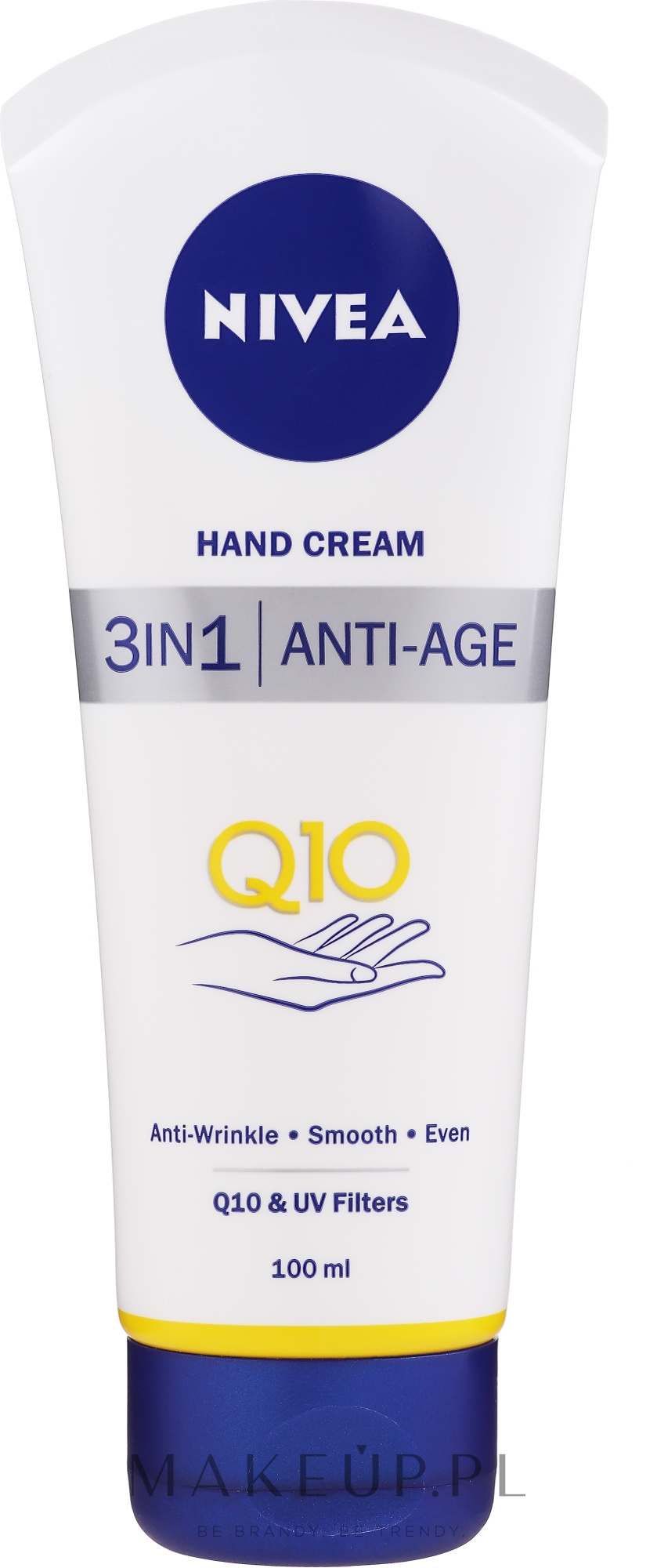 Przeciwstarzeniowy krem do rąk - NIVEA Q10 Anti-Age Care Hand Cream — Zdjęcie 100 ml