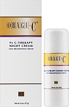 Krem na noc z arbutyną i witaminą C - Obagi-C Fx System Therapy Night Cream — Zdjęcie N2