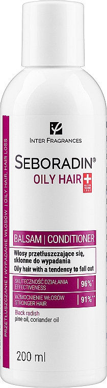 Odżywka do włosów przetłuszczających się - Seboradin Oily Hair Conditioner — Zdjęcie N1