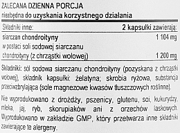 Suplement diety Siarczan chondroityny, 600 mg - Now Foods Chondroitin Sulfate — Zdjęcie N3