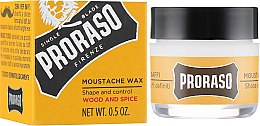 Kup Uniwersalny wosk do stylizacji wąsów - Proraso Wood & Spice Moustache Wax