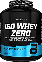 Białko Banan - BiotechUSA ISO Whey Zero Lactose Free Banana Protein — Zdjęcie N2