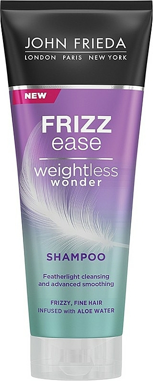 Wygładzający szampon do włosów niesfornych i puszących się - John Frieda Frizz Ease Weightless Wonder — Zdjęcie N1