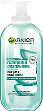 Kup Oczyszczający żel hialuronowy z aloesem do mycia każdego rodzaju cery - Garnier Skin Naturals
