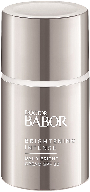 Rozjaśniający krem ​​do twarzy - Doctor Babor Brightening Intense Daily Bright Cream SPF20 — Zdjęcie N1