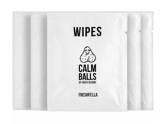 Chusteczki do higieny intymnej dla mężczyzn - Angry Beards Freshfella Wipes — Zdjęcie N2