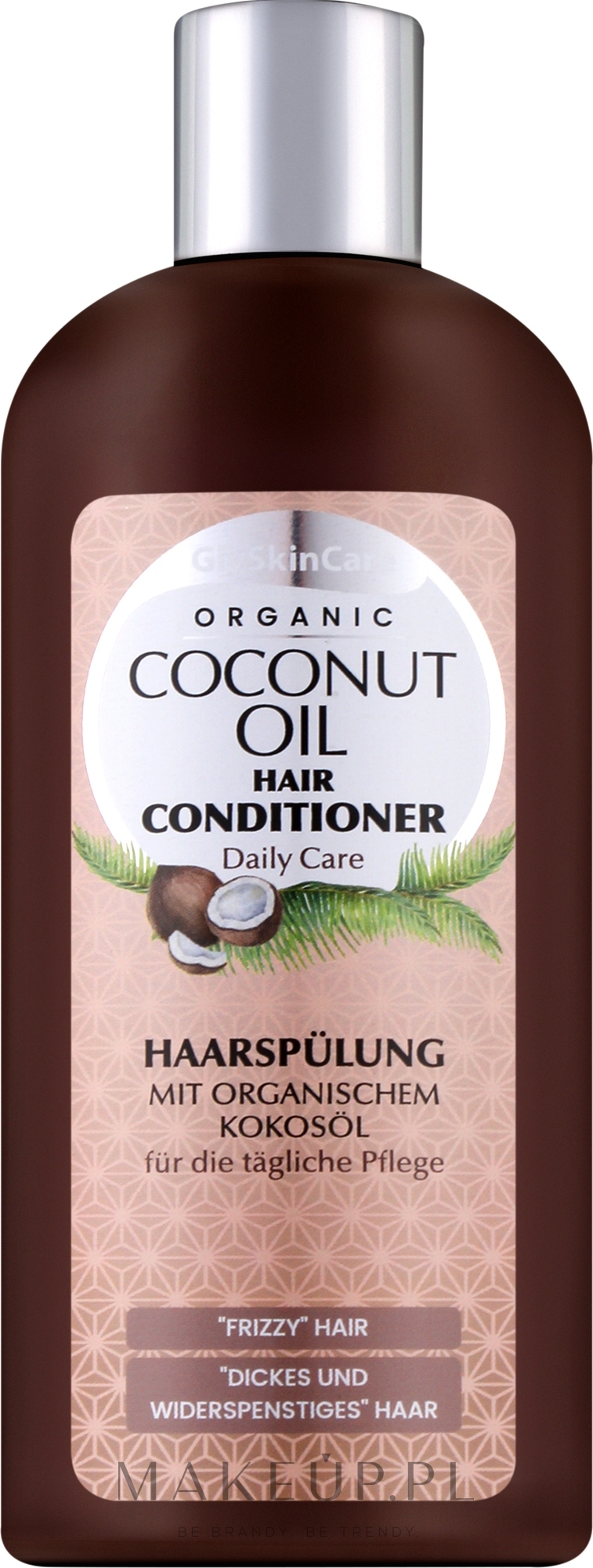 Odżywka do włosów z organicznym olejem kokosowym - GlySkinCare Coconut Oil Hair Conditioner — Zdjęcie 250 ml