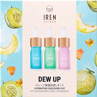 Zestaw - Iren Shizen Dew Up Hydrating Discovery Kit (serum/3*5ml) — Zdjęcie N1