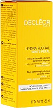 Wygładzająca maska nawilżająca do twarzy na noc - Decléor Hydra Floral White Petal Skin Perfecting Hydrating Sleeping Mask — Zdjęcie N2